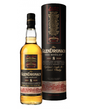 Glendronach 8 YO The Hielan | Highland Single Malt | Scotch Whisky | 70 cl, 46%