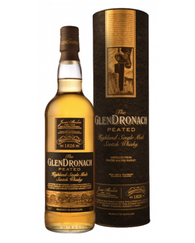 GlenDronach Peated | Highland Single Malt | Scotch Whisky | 70 cl, 46%