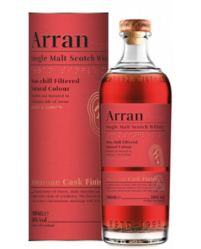 Arran Amarone Cask Finish | Highland Single Malt Scotch Whisky | 70 cl