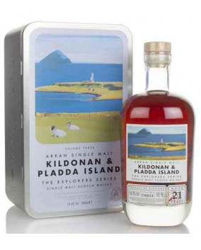 Arran 21 yo Kildonan and Pladda Island | Highland Single Malt Scorch Whisky | 70 cl, 50.4 %